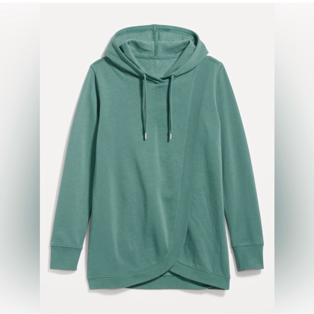 OLD NAVY- Maternity & Nursing Friendly Cross-Front Pullover Hoodie